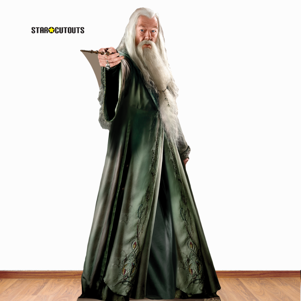 SC1469 Albus Percival Wulfric Brian Dumbledore Cardboard Cut Out Height 185cm
