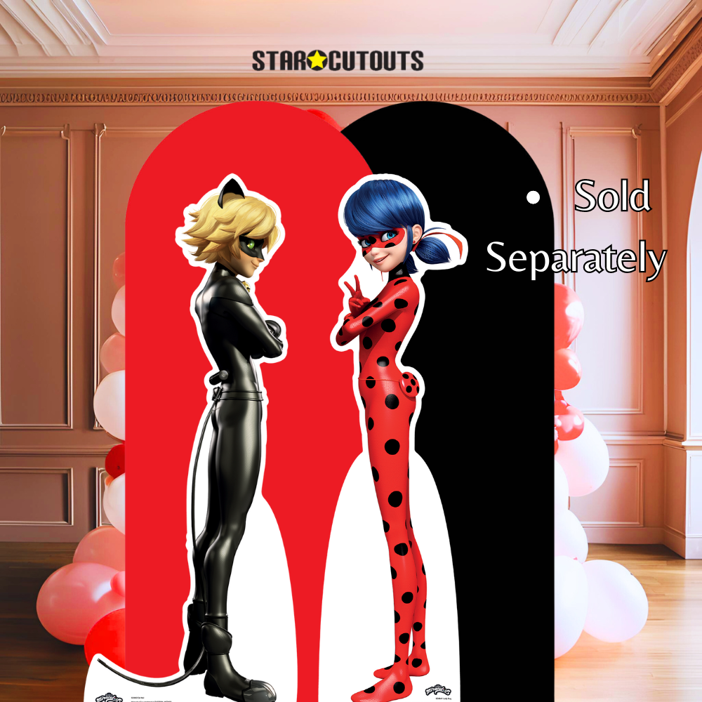 SC4041 Lady Bug - Miraculous: Tales of Ladybug & Cat Noir Cardboard Cut Out Height 136cm