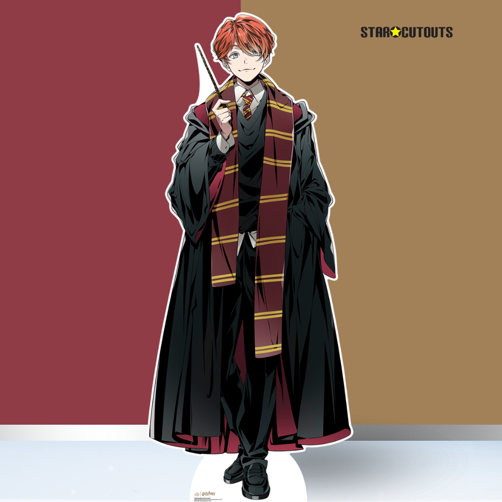 SC4234 Ron Weasley Anime Style Cardboard Cut Out Height 175cm