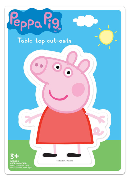 TT007 Peppa Pig Table Toppers Pack (10 cut-outs)