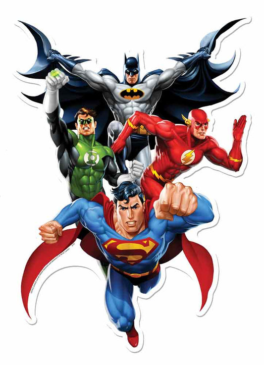 WA013 Justice League  JLA Heroes Wall Art Height 81cm