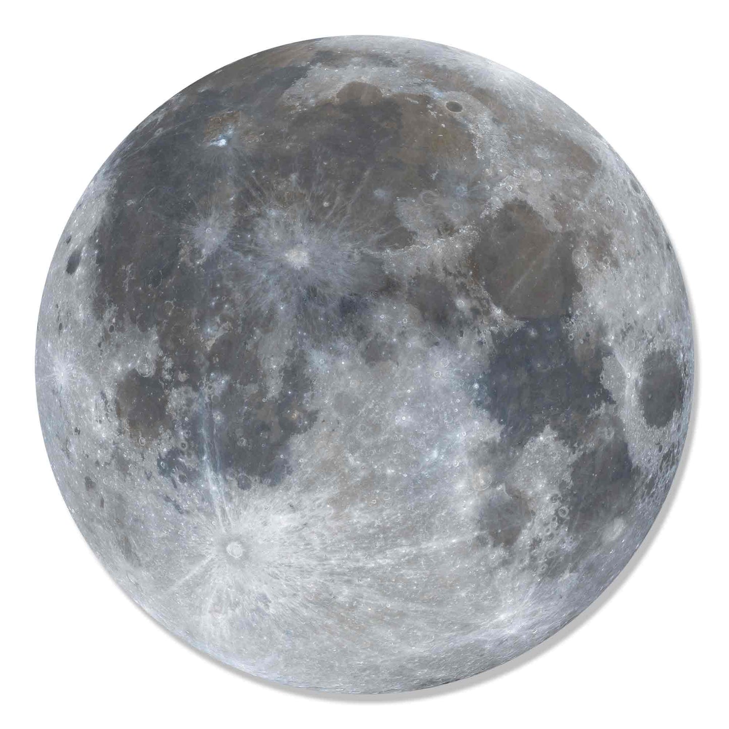 WA054 Full Moon Wall Cardboard Cutout Height 66cm