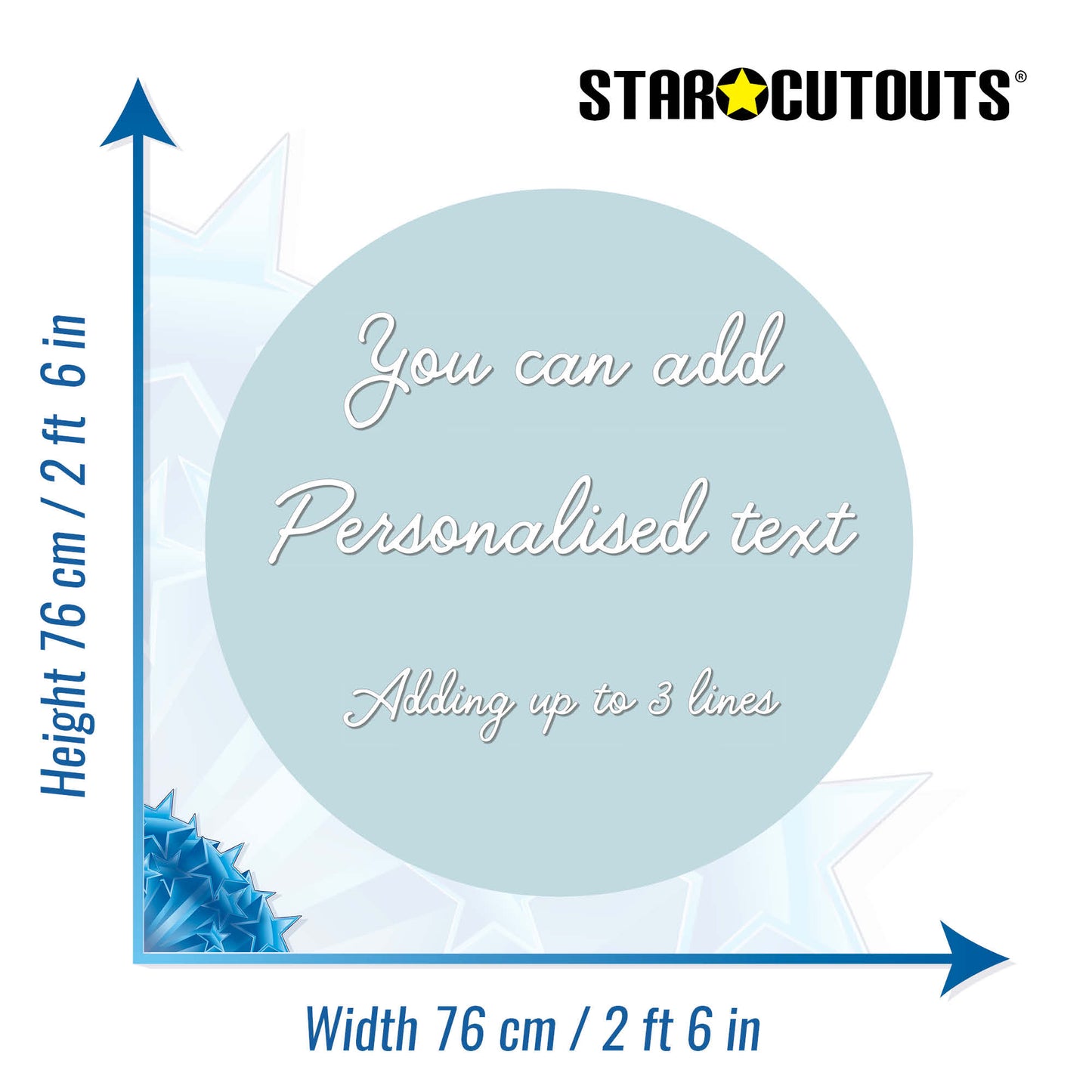 Duck Egg Circle Signs Personalise Choose Size and Material