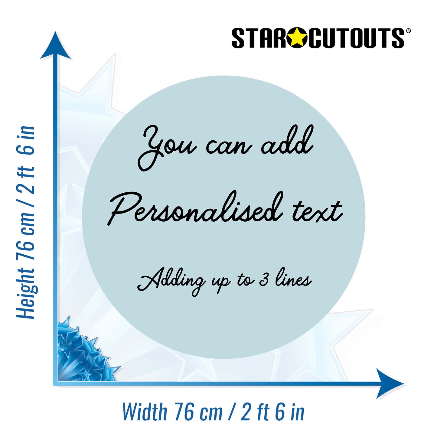 XQ015-x-m-005 Medium Correx Circle - Duck Egg Height 76 cm Width 76 cm