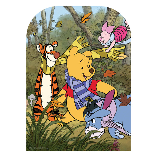 SC1063 Winnie the Pooh Stand-in Cardboard Cut Out Height 131cm