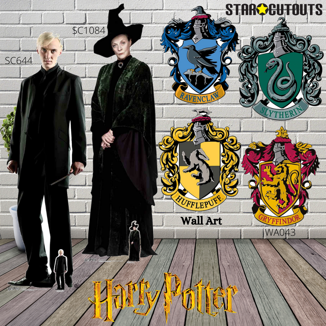SC1655 Draco Malfoy Star Mini Cardboard Cut Out Height 90cm