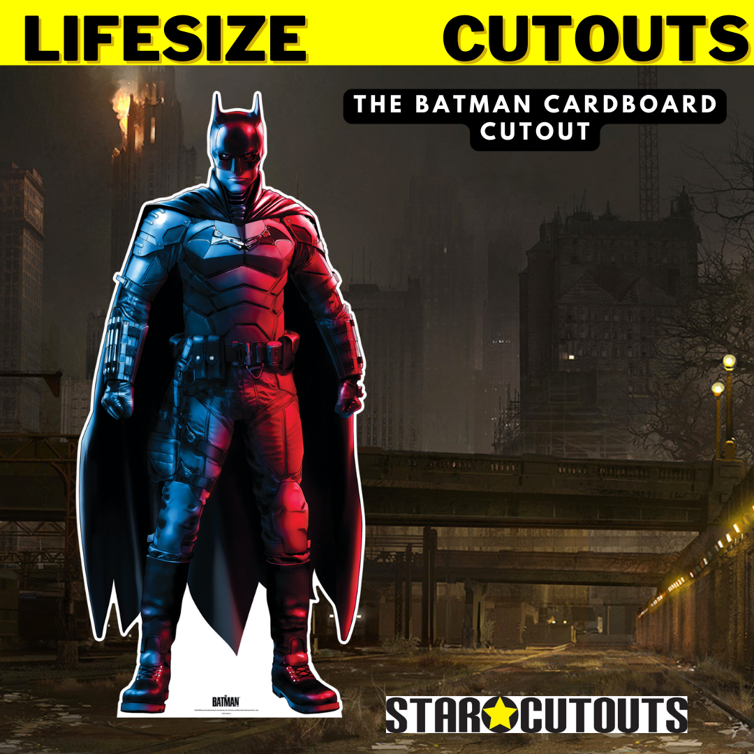 Batman Star-Mini Robert Pattinson The Batman Film 2022 Life-size