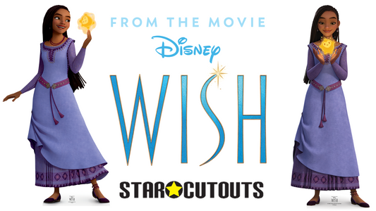Bringing Disney Magic to Life: A Close Look at the New Disney Movies Wish Cardboard Cutouts
