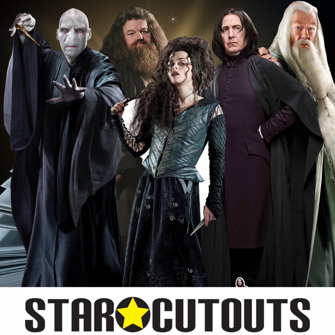Wizard Harr Harry Potter Teachers or Dark Wizards – Star Cutouts