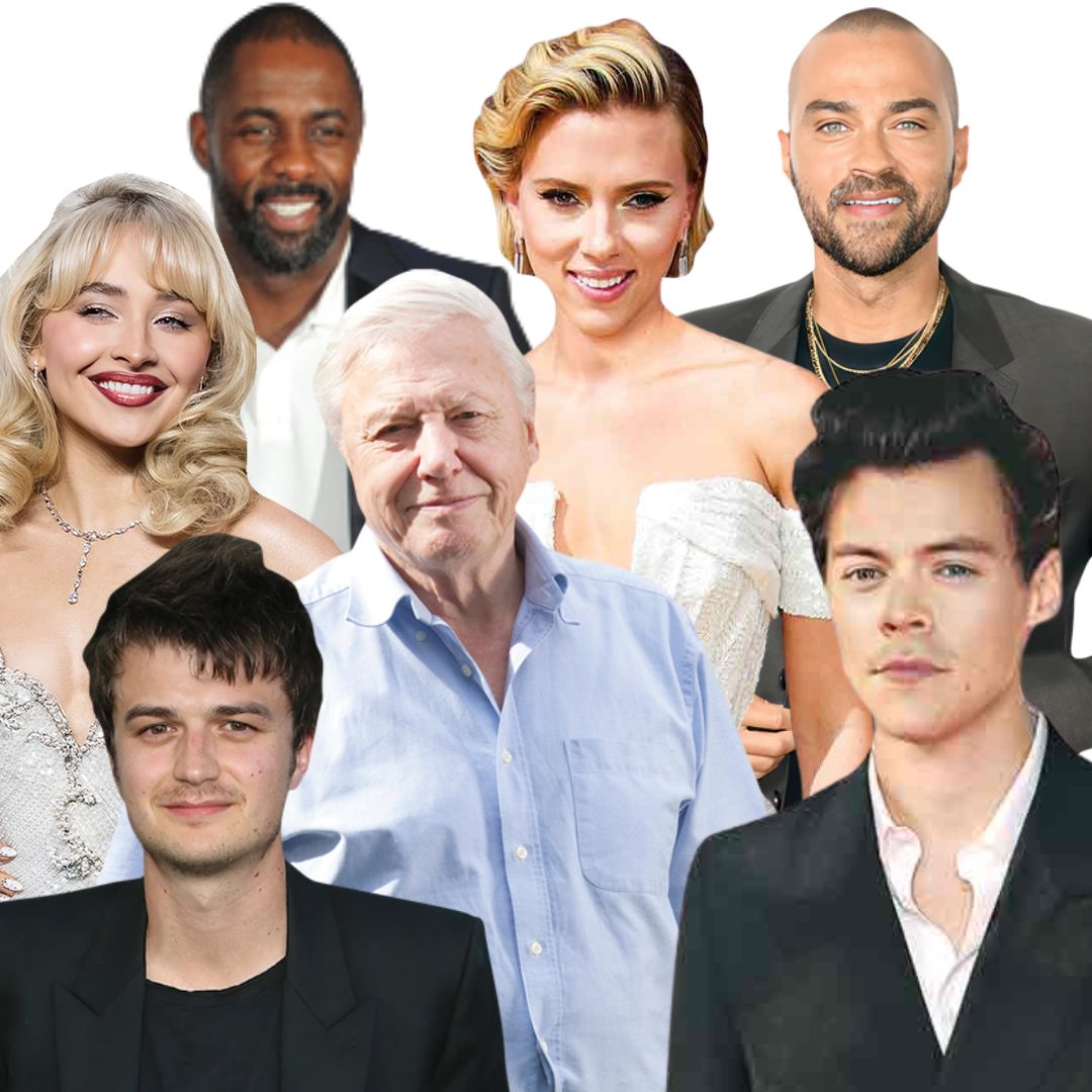 CARDBOARD CUTOUTS OF FAMOUS PEOPLE