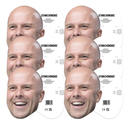 CMP007 Arne Slot Six Pack Cardboard Face Masks