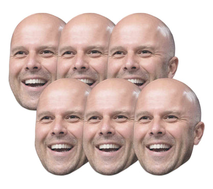 CMP007 Arne Slot Six Pack Cardboard Face Masks