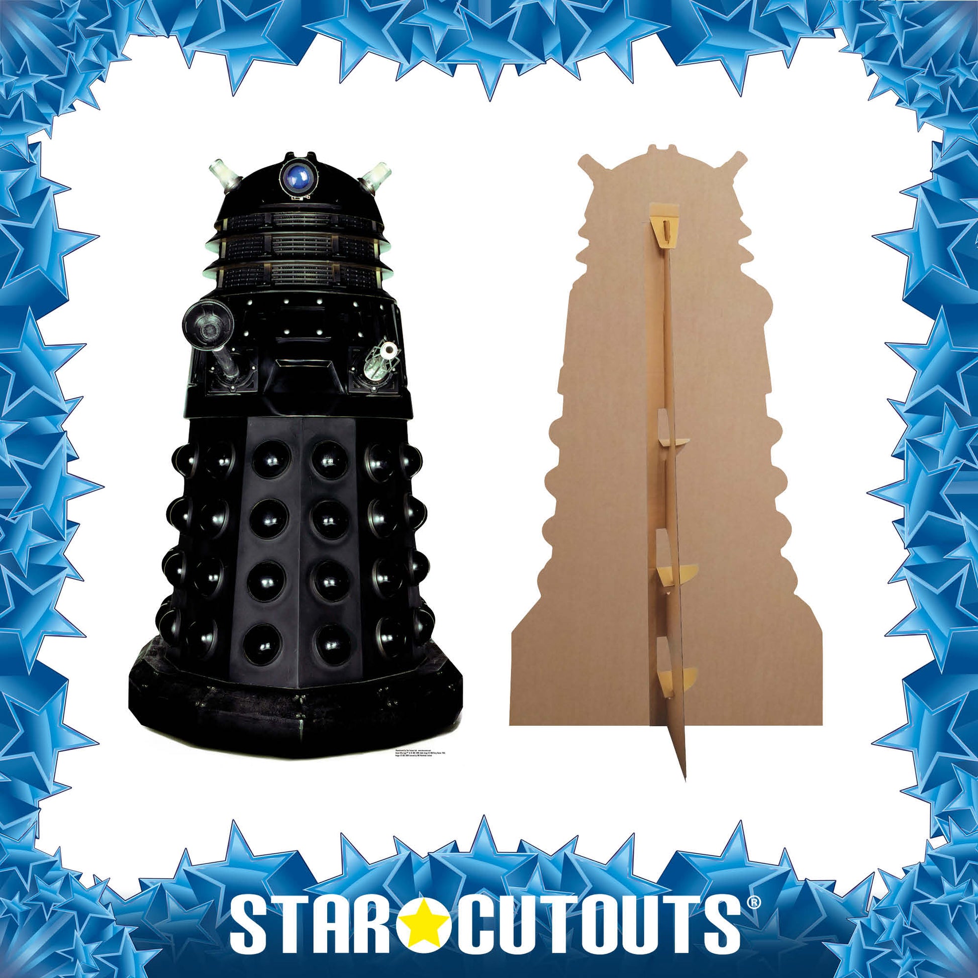 Dalek Sec Cardboard Cut Out Height 162cm - Star Cutouts