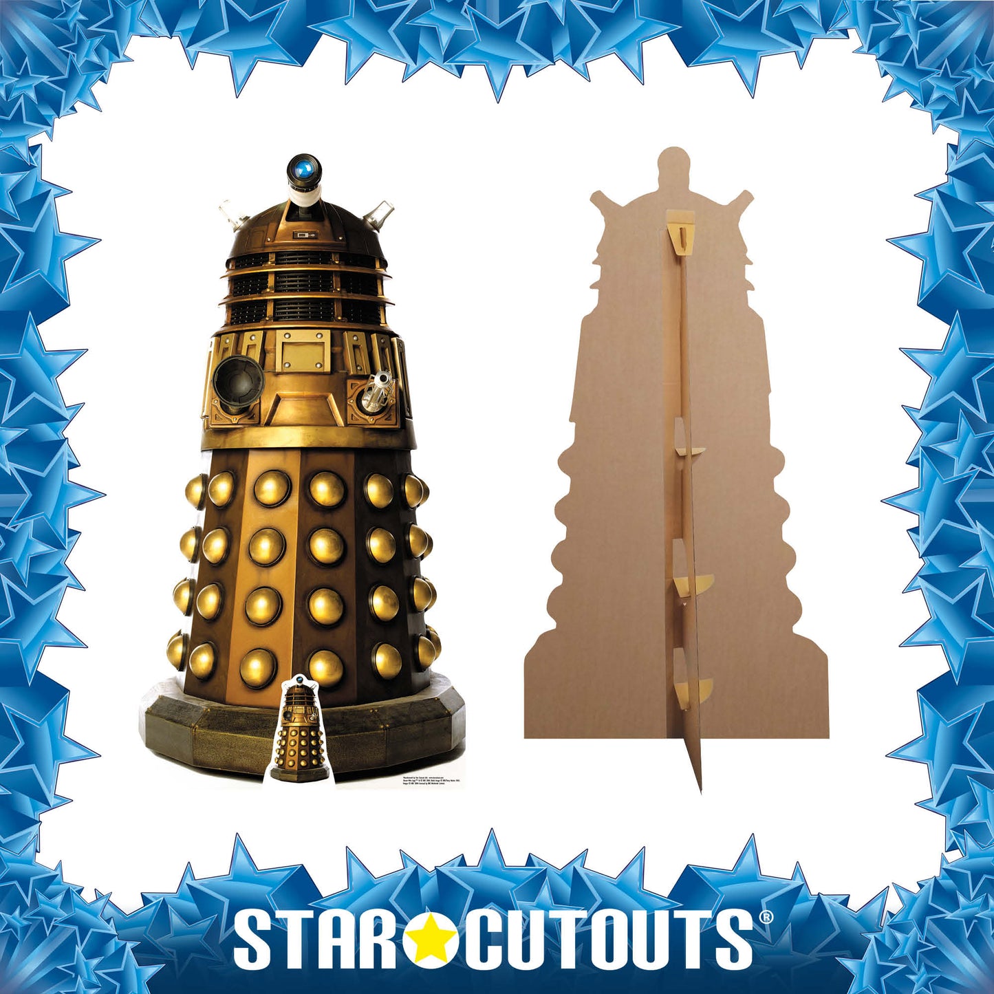 Dalek Caan Cardboard Cut Out Height 173cm - Star Cutouts