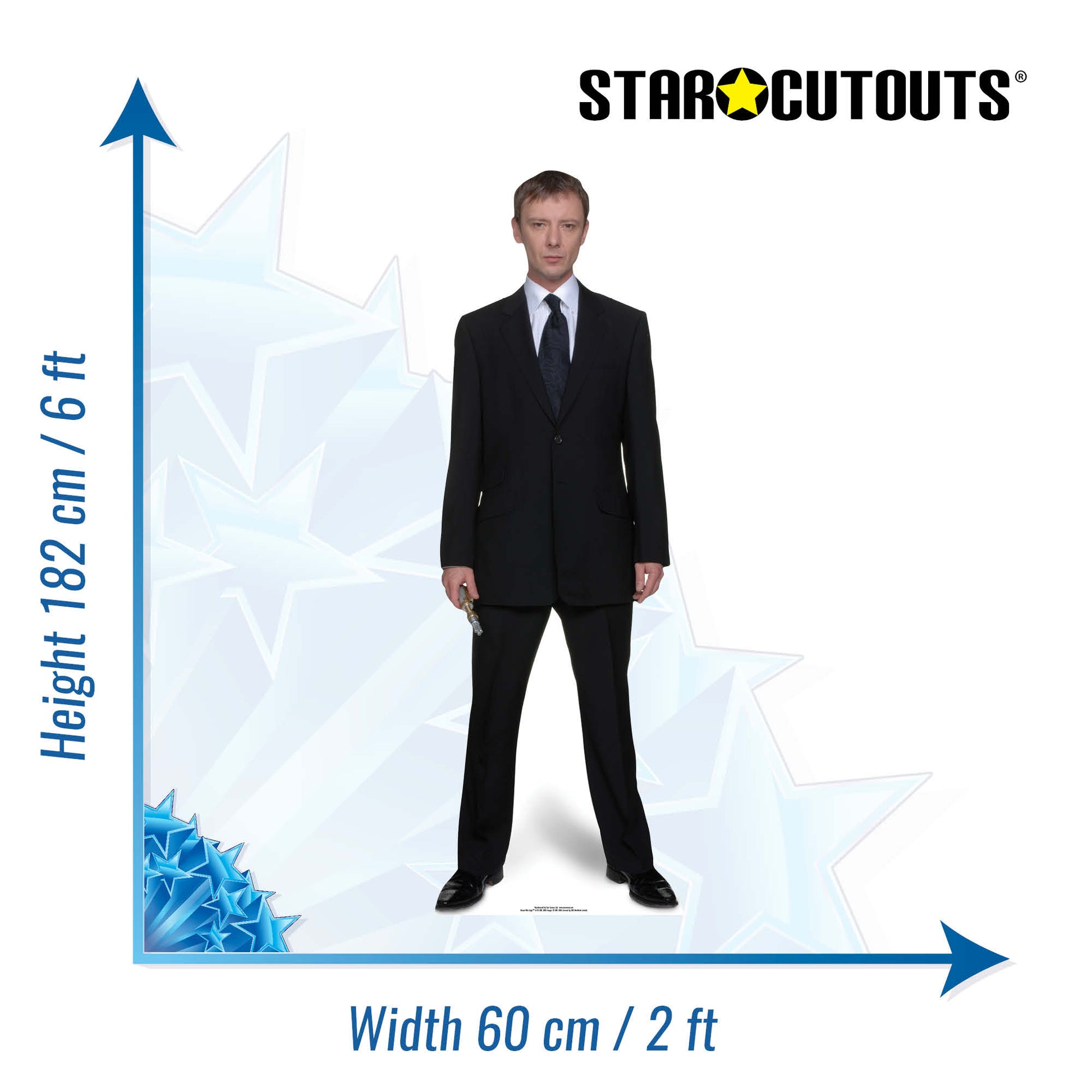 The Master Cardboard Cut Out Height 182cm - Star Cutouts