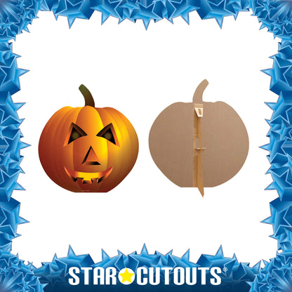 SC045 Pumpkin Cardboard Cut Out Height 104cm