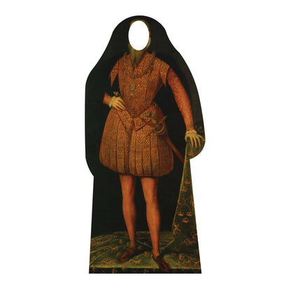 SC060 Tudor Man Stand-In Cardboard Cut Out Height 188cm