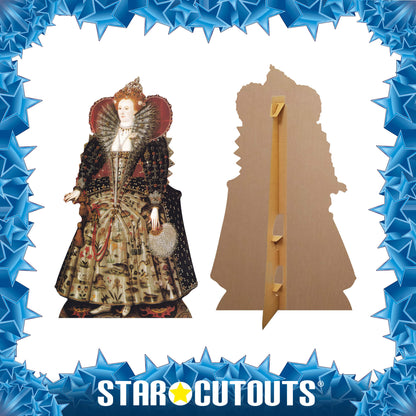 SC062 Queen Elizabeth I Cardboard Cut Out Height 160cm