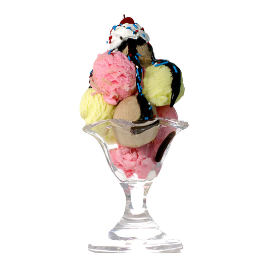 SC066 Ice Cream Sundae Cardboard Cut Out Height 180cm