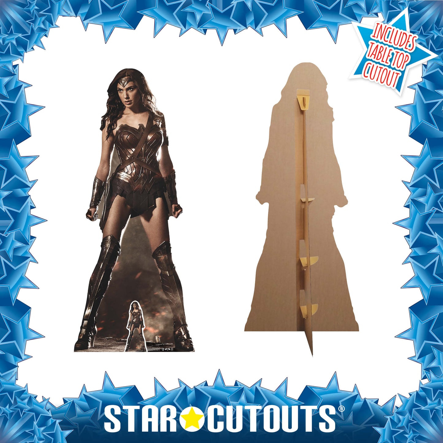 SC1031 Wonder Woman (Gal Gadot) Cardboard Cut Out Height 182cm