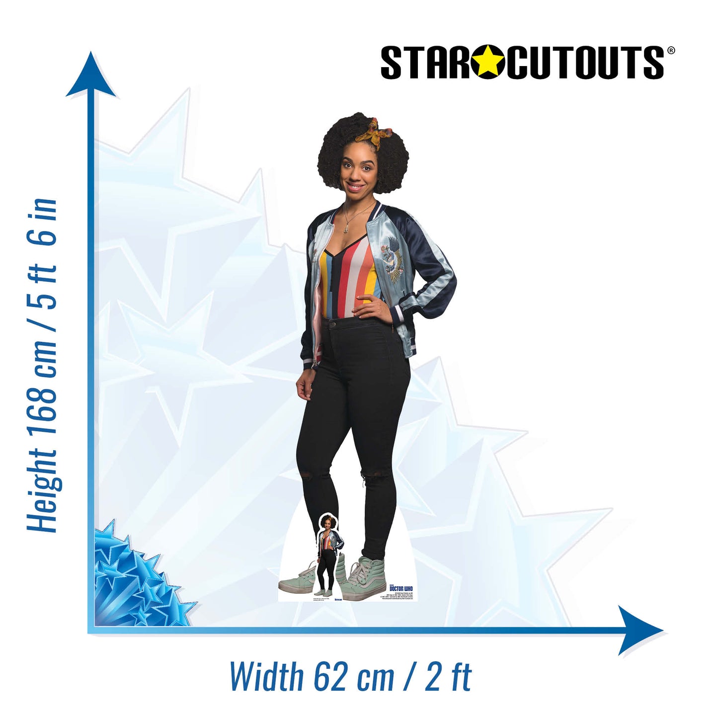 Bill Doctor Who Cardboard Cut Out Height 168cm - Star Cutouts