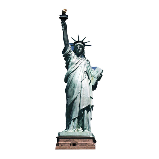SC105 Statue of Liberty Cardboard Cut Out Height 191cm