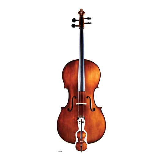 SC1067 Cello Cardboard Cut Out Height 121cm