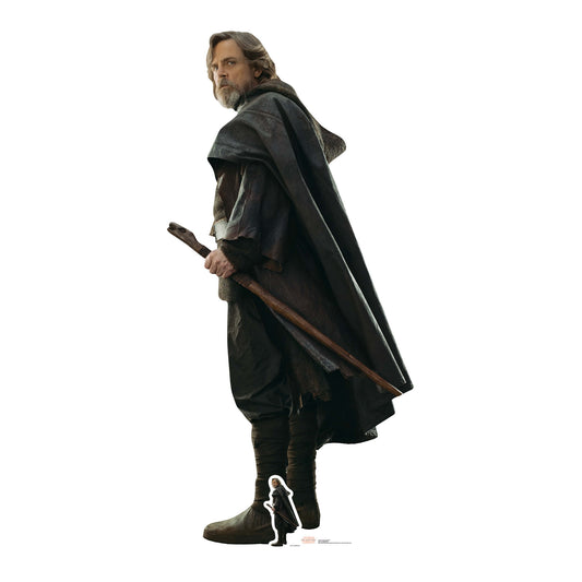 SC1073 Luke Skywalker (The Last Jedi) Cardboard Cut Out Height 178cm
