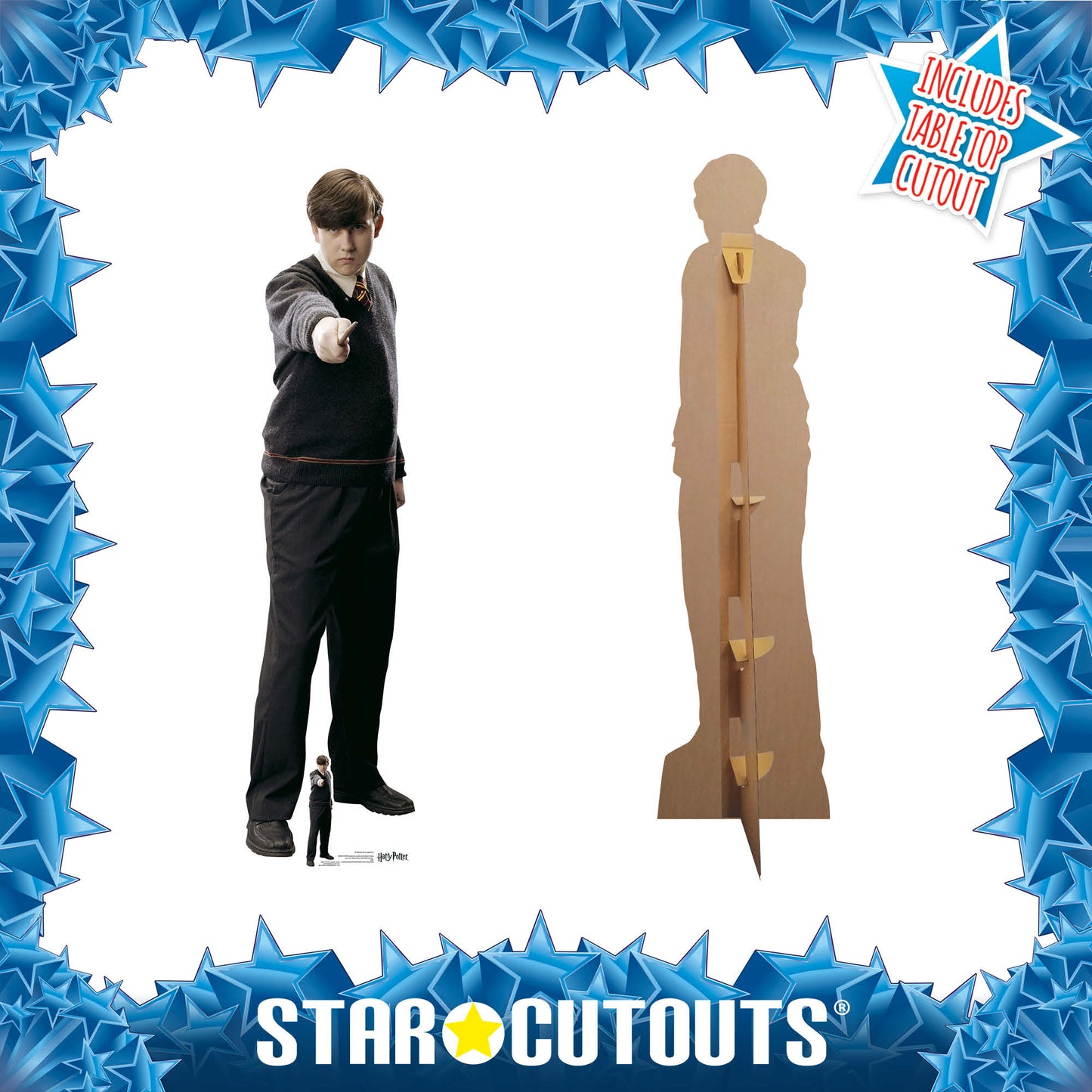 SC1082 Neville Longbottom Cardboard Cut Out Height 183cm