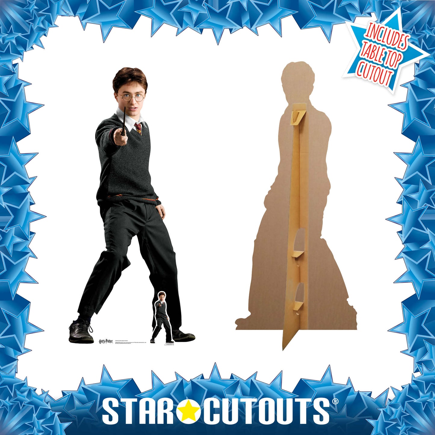 SC1085 Harry Potter Hogwarts School of Witchcraft and Wizardry Uniform Cardboard Cut Out Height 160cm