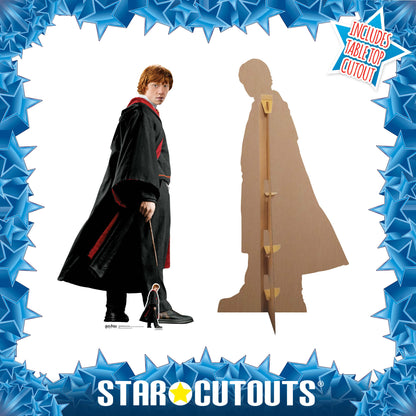 SC1086 Ron Weasley Hogwarts School of Witchcraft and Wizardry Uniform Cardboard Cut Out Height 176cm