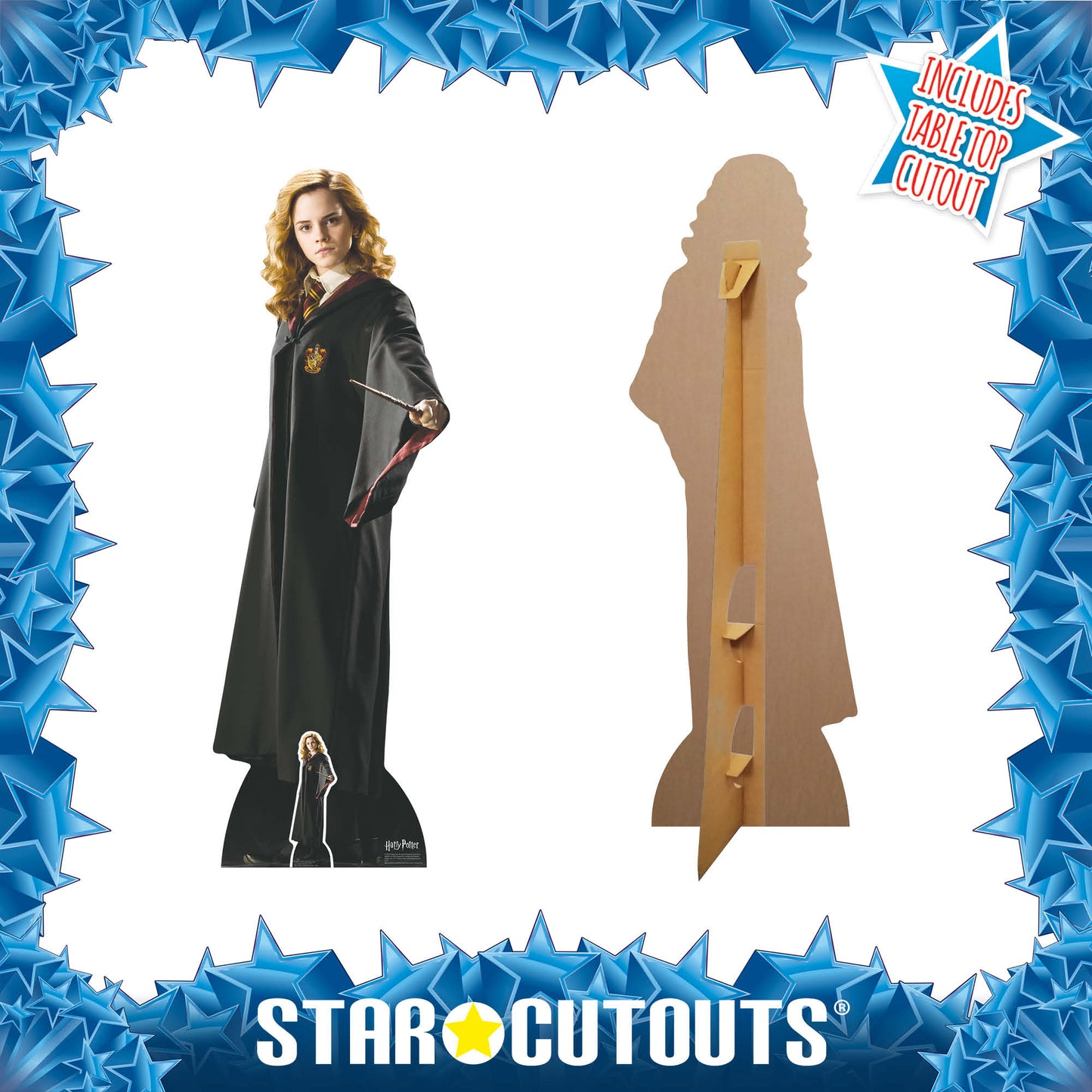 SC1087 Hermione Granger Hogwarts School of Witchcraft and Wizardry Uniform Cardboard Cut Out Height 163cm