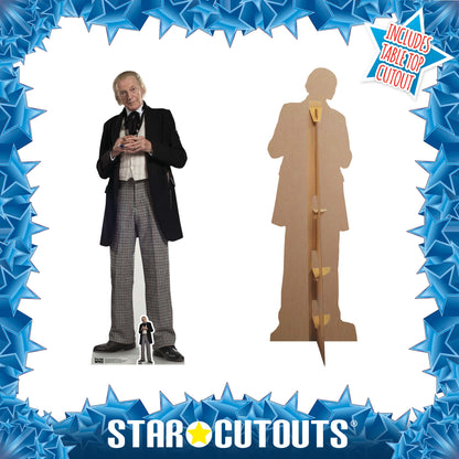 The First Doctor David Bradley Christmas Special Cardboard Cut Out Height 174cm - Star Cutouts
