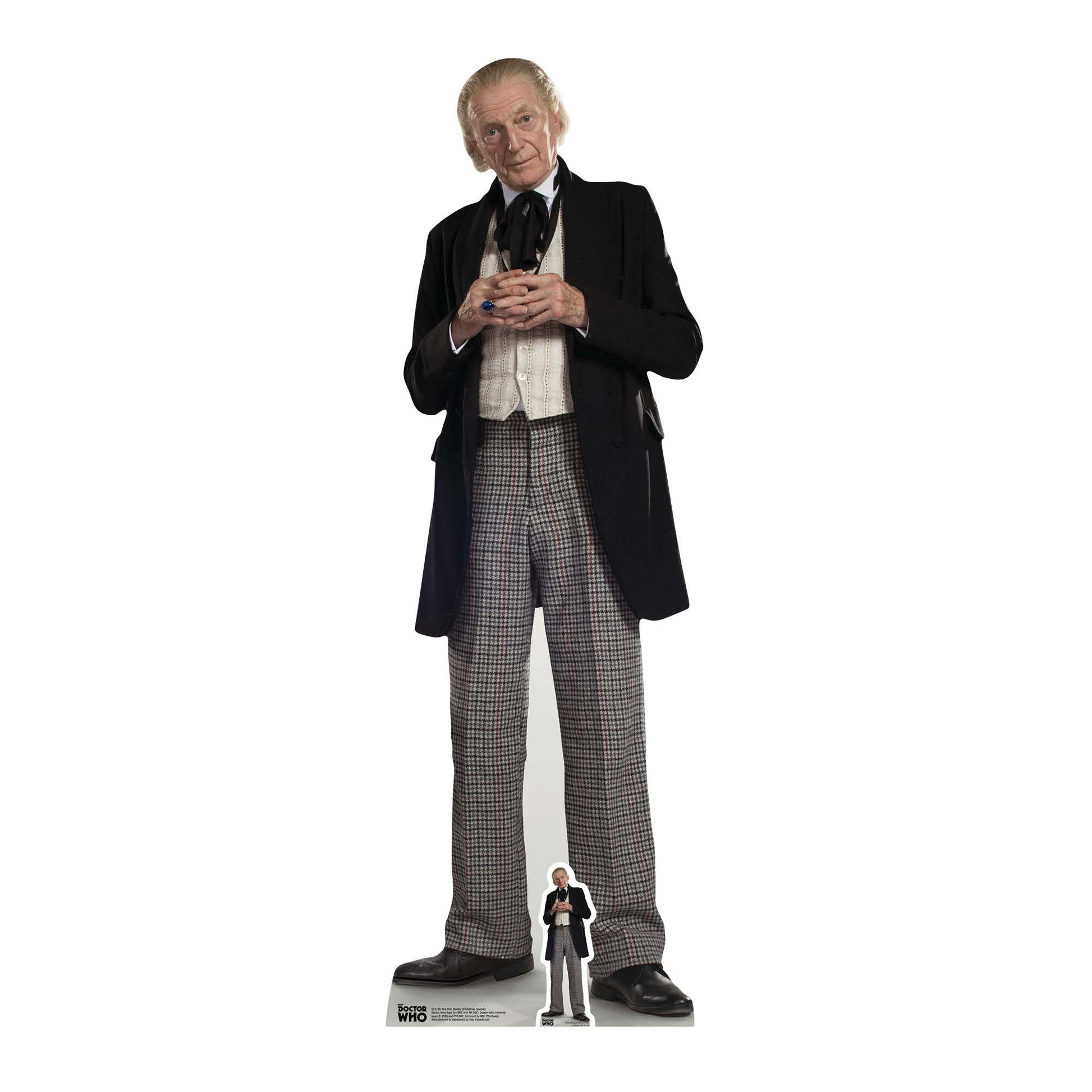 The First Doctor David Bradley Christmas Special Cardboard Cut Out Height 174cm - Star Cutouts