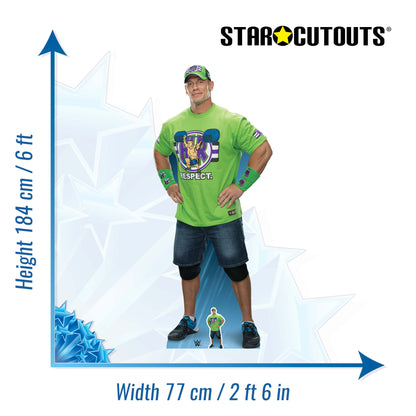 SC1129 If you can dream it, do it! John Cena Cardboard Cut Out Height 184cm