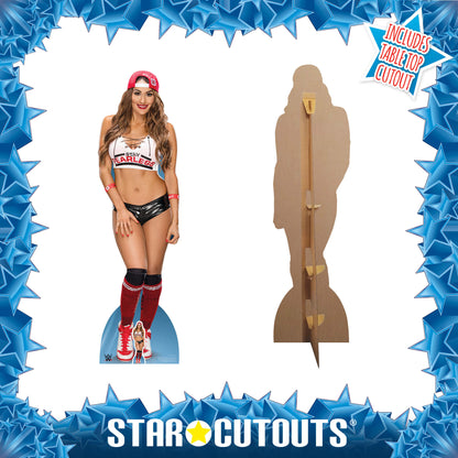 SC1130 Nikki Bella AKA Stephanie Nicole Garcia-Colace Cardboard Cut Out Height 169cm