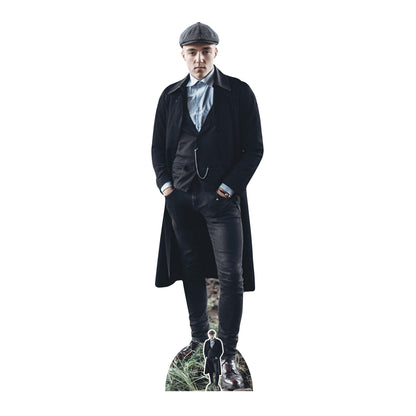 SC1190 British 1920S Gangster Peaky Blinders Watch Chain Cardboard Cut Out Height 179cm