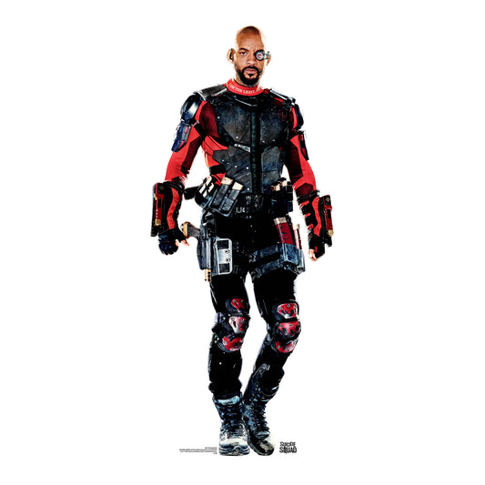 SC1215 Deadshot (Will Smith) Suicide Squad Movie Cardboard Cut Out Height 183cm