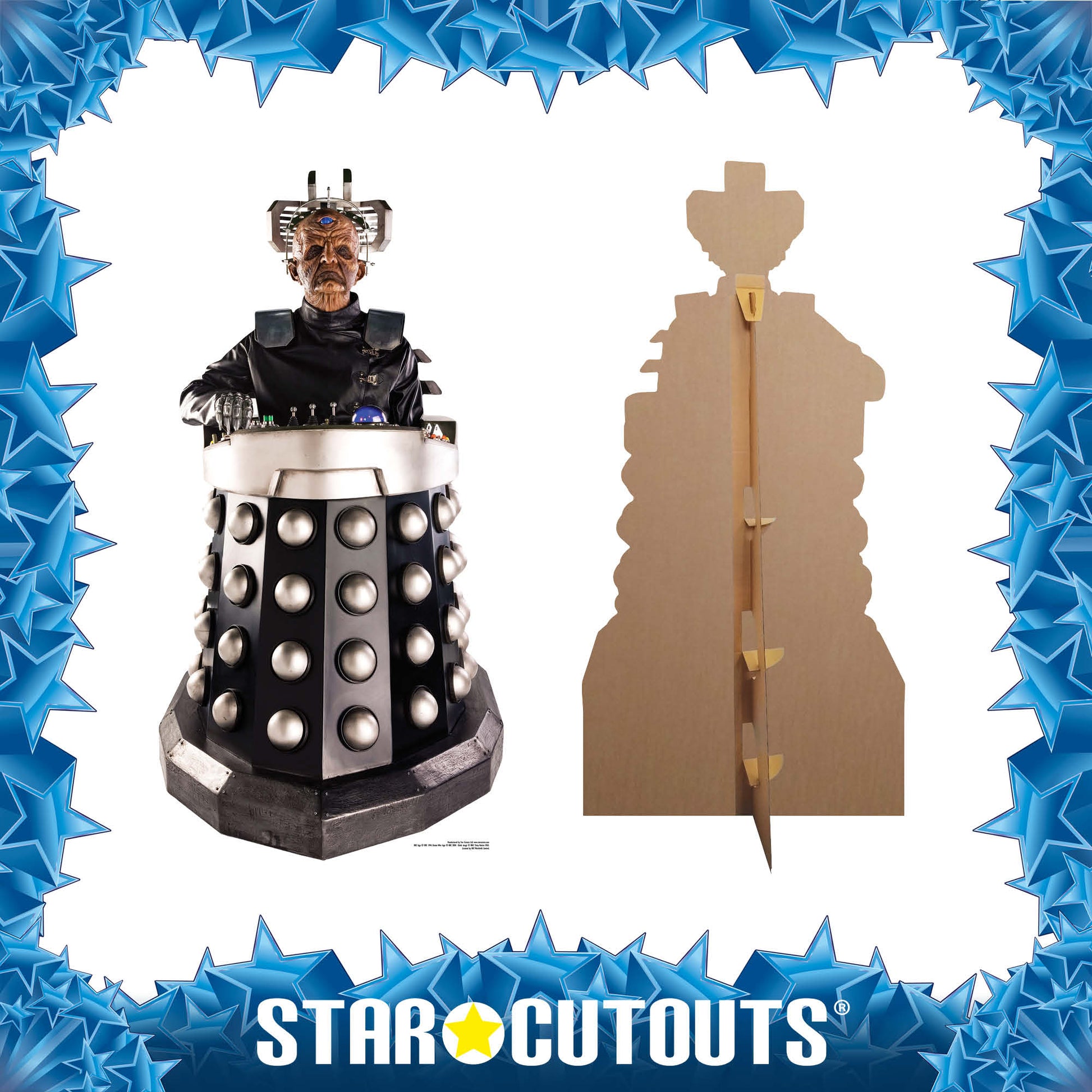 Davros Cardboard Cut Out Height 173cm - Star Cutouts