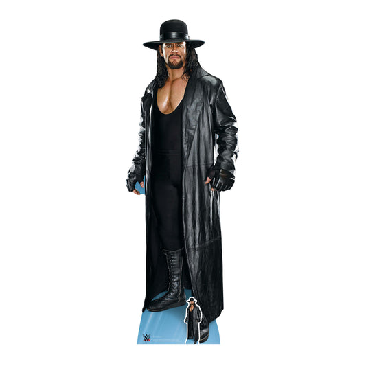 SC1240 Undertaker Legend Trademark Hat and Coat Cardboard Cut Out Height 194cm