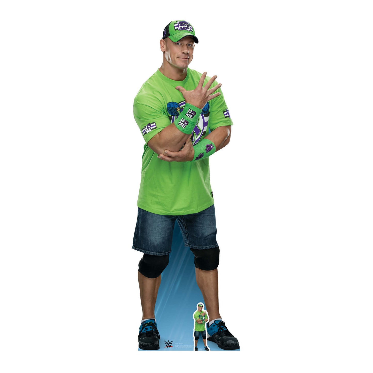 SC1241 John Cena “Live fast, fight hard, no regrets!” Cardboard Cut Out Height 185cm