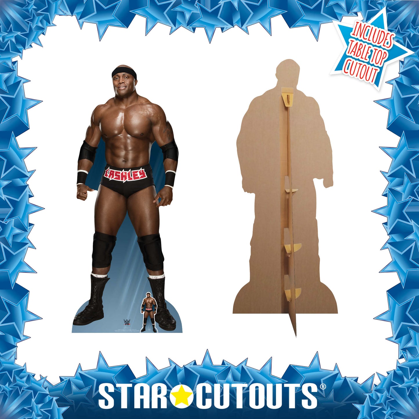SC1249 WWE Bobby Lashley Cardboard Cut Out Height 190cm