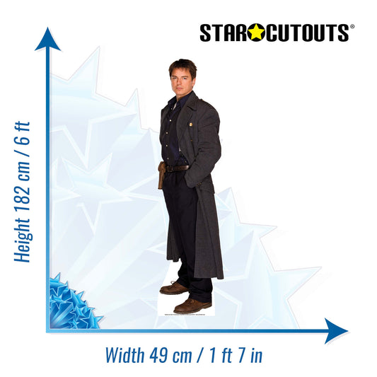 Captain Jack Harkness Cardboard Cut Out Height 182cm - Star Cutouts