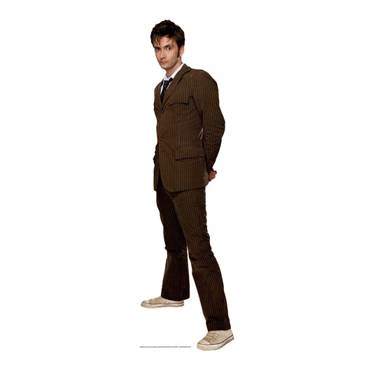 The Doctor Brown Suit David Tenant Cardboard Cut Out Height 185cm - Star Cutouts