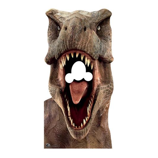 SC1279 Tyrannosaurus Rex (T-Rex) Dinosaur Stand-In Cardboard Cut Out Height 188cm