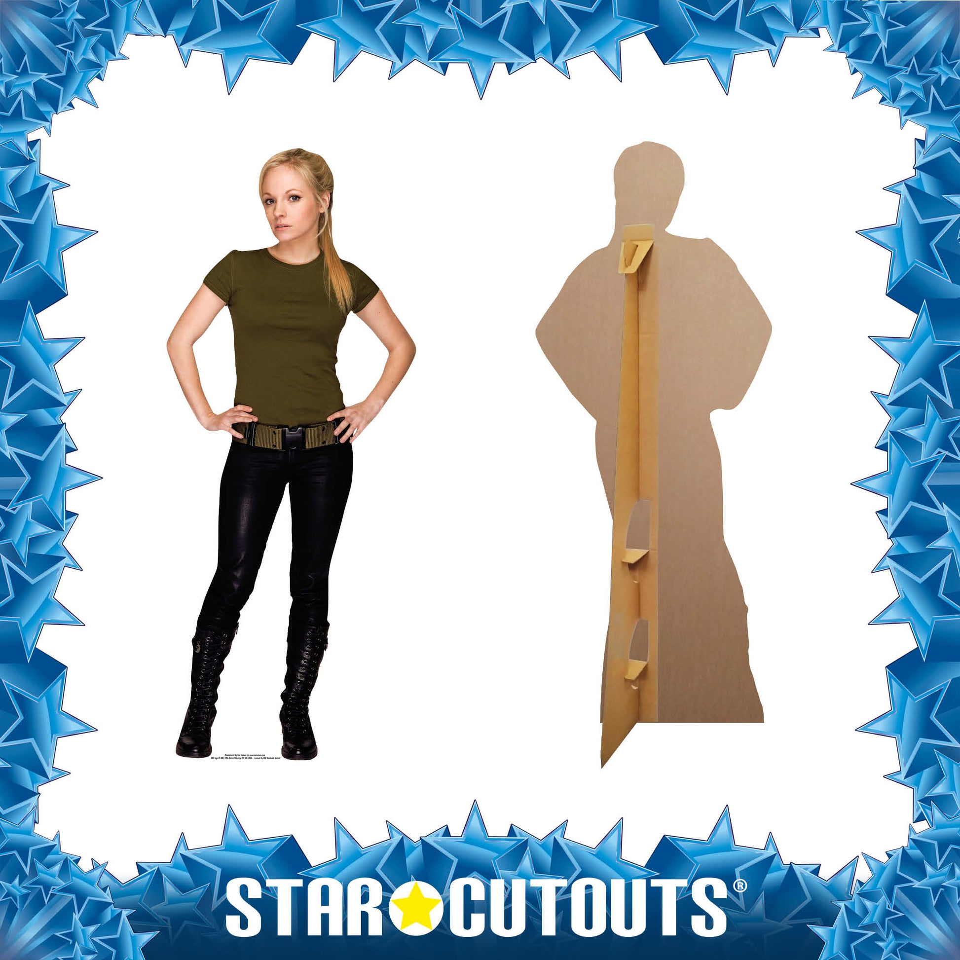 Jenny The Doctors Daughter Cardboard Cut Out Height 159cm - Star Cutouts