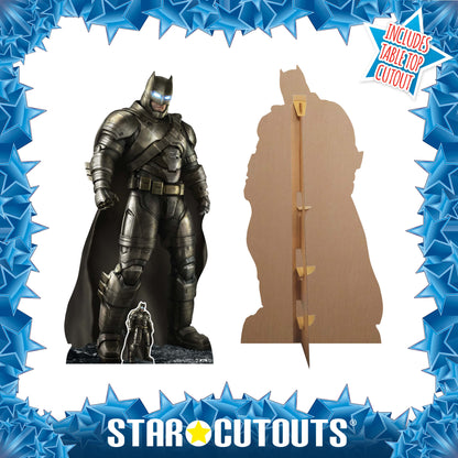 SC1292 Armoured Batsuit Ben Affleck Cardboard Cut Out Height 190cm - Star Cutouts