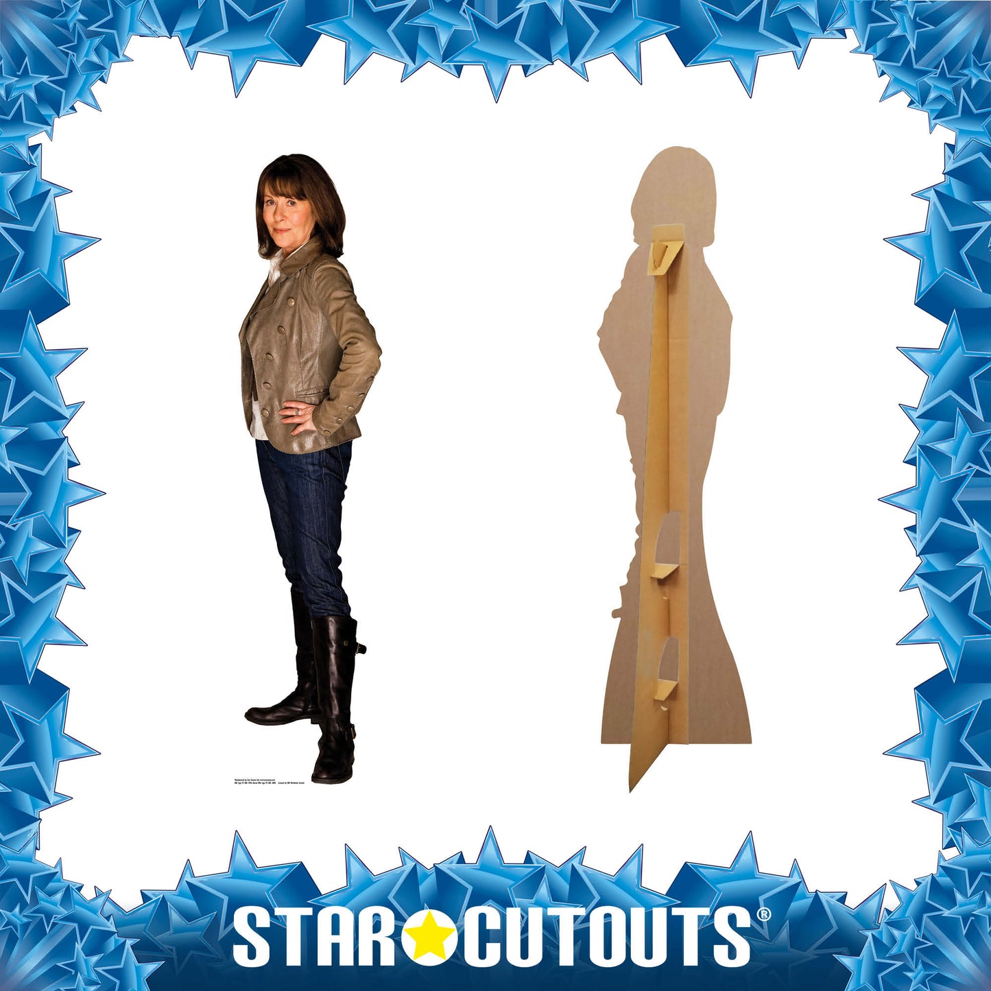 Sarah Jane Smith Cardboard Cut Out Height 162cm - Star Cutouts