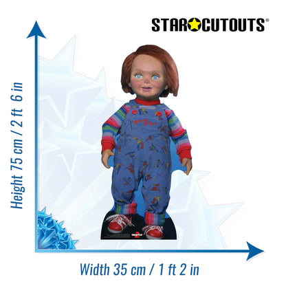 SC1326 Good Guys Doll Chucky Cardboard Cut Out Height 75cm - Star Cutouts