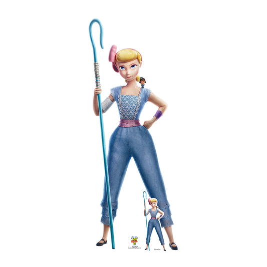 SC1372 Bo Peep Blue Jeans Toy Story 4 Cardboard Cut Out Height 152cm